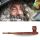 Wooden pipe Gandalf brown 30 cm 3-piece set