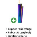 Clipper Feuerzeug Icy - Spezial Edition - Nachfüllbar