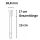Glass Chillum Adapter 18.8 to 14.5 mm - 13 cm Diffuser - 3-Piece Set