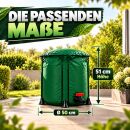 VDL Wassertank 100 Liter faltbar – Regentonne mit Hahn