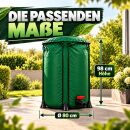 VDL Wassertank 500 Liter faltbar – Regentonne mit Hahn