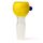 Bong Glas Kopf Heavy Gelb 18,8 mm Schliff 4-teiliges Set