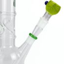 Bong Glas Kopf Heavy Grün 18,8 mm Schliff 4-teiliges Set