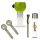 Bong Glas Kopf Heavy Grün 18,8 mm Schliff 4-teiliges Set