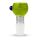 Bong Glas Kopf Heavy Grün 18,8 mm Schliff 4-teiliges Set