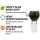 Bong Glas Kopf Heavy Mixed Color 18,8 mm Schliff 3-teiliges Set