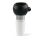 Bong Glas Kopf Heavy Schwarz 18,8 mm Schliff 3-teiliges Set