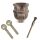 Stone Bowl Set - 3-Piece Round Soapstone Bong Bowl