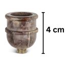 Stone Bowl Set - 4-Piece Round Soapstone Bong Bowl