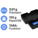 Feinwaage SIMPLEX 0,01g/100g – Digitale Feinwaage Kompakt