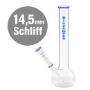 Glass Bong 14.5 mm Joint 38 cm in Blue