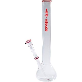 Glas Bong 14,5 mm Schliff 38 cm in Rot