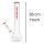 Glass Bong 14.5 mm Joint 38 cm in Red