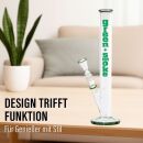 Glass Bong 18.8 mm Joint 46 cm in Green