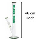 Glass Bong 18.8 mm Joint 46 cm in Green