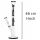 Glass Bong 18.8 mm Joint 46 cm in Black