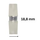 Bong Glas Doppelkupplung-Oben & unten 18.8 mm Schliff