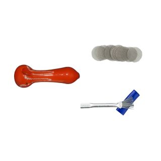 Glass pipe Redu in set of 3 pieces