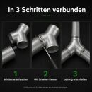 Y-Stück 300 mm Metall – Lüftung Y-Verbinder