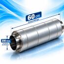 Vents Soundproof Duct 200 mm / 60 cm – Acoustic Insulated Ventilation Duct
