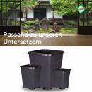Plastic pot 2 Liter 13x13x13 cm