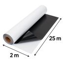 Black and White Reflective Film 25 Meters – Light-Density Film for Grow Room