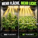Pflanzen Ranknetz 1 m x 5 m – Pflanzen Rankgitter