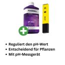 Plagron pH- Minus 500 ml + pH-Messgerät –...