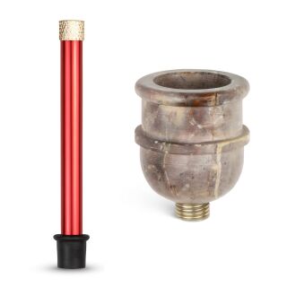 Metallchillum 10 cm 2-teiliges Set