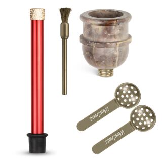 Metallchillum 10 cm 4-teiliges Set