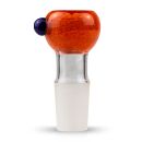 Bong Glas Kopf Heavy Rot 18,8 mm Schliff 4-teiliges Set