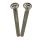 Glas Chillum Trichter 14,5 mm Schliff 13 cm 3-teiliges Set