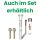 Glas Chillum Trichter 14,5 mm Schliff 13 cm 4-teiliges Set