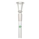 Glas Chillum Trichter 14,5 mm Schliff 17 cm 4-teiliges Set