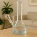 Glas Chillum Trichter 18,8 mm Schliff 13 cm 3-teiliges Set