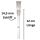 Glas Chillum 14,5 mm Schliff 12 cm 4-teiliges Set