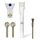Glass Chillum 18.8 mm Joint 19 cm 4-Piece Set