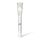 Glas Chillum Diffuser 18,8 mm Schliff 15 cm 5-teiliges Set