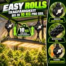 Easy Rolls Grow Light Suspension Set – 2-Pack Light Hanging Rollers