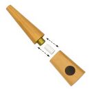 Activated Charcoal Filter Pipe Light Brown 2-Piece Set