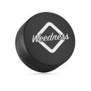 Black 2-Piece Metal Grinder
