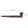Aktivkohlefilter-Pfeife 17 cm aus Ebenholz 5-teiliges Set