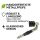 Wood-Metal Pipe Angled 10 cm Black 5-Piece Set