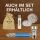 Screw Pipe 10 cm 5-Piece Set