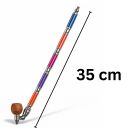 Colorful Metal Whistle 35 cm 4-Piece Set