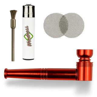 Metal Pipe 10 cm 4-Piece Set