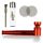 Metal Pipe 10 cm 4-Piece Set