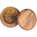 Holz Grinder 2-teilig 50 mm im 4-teiligen Set