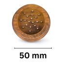 2-Piece Wooden Grinder 50mm in 3-Piece Set