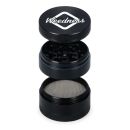 4-Piece Black Metal Grinder Set